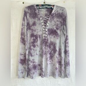 American Eagle Women's Small Top Lace-Up